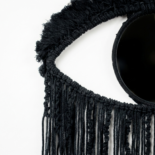 Black Evil Eye Mirror
