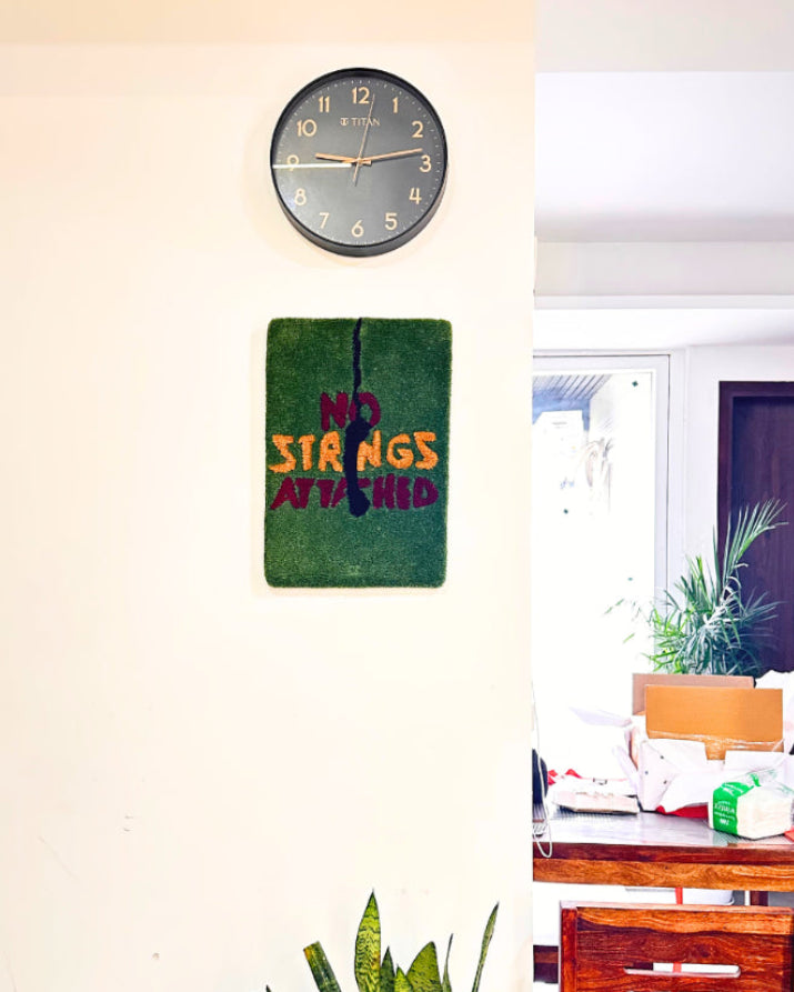 No Strings Attached Tufted Wall Art