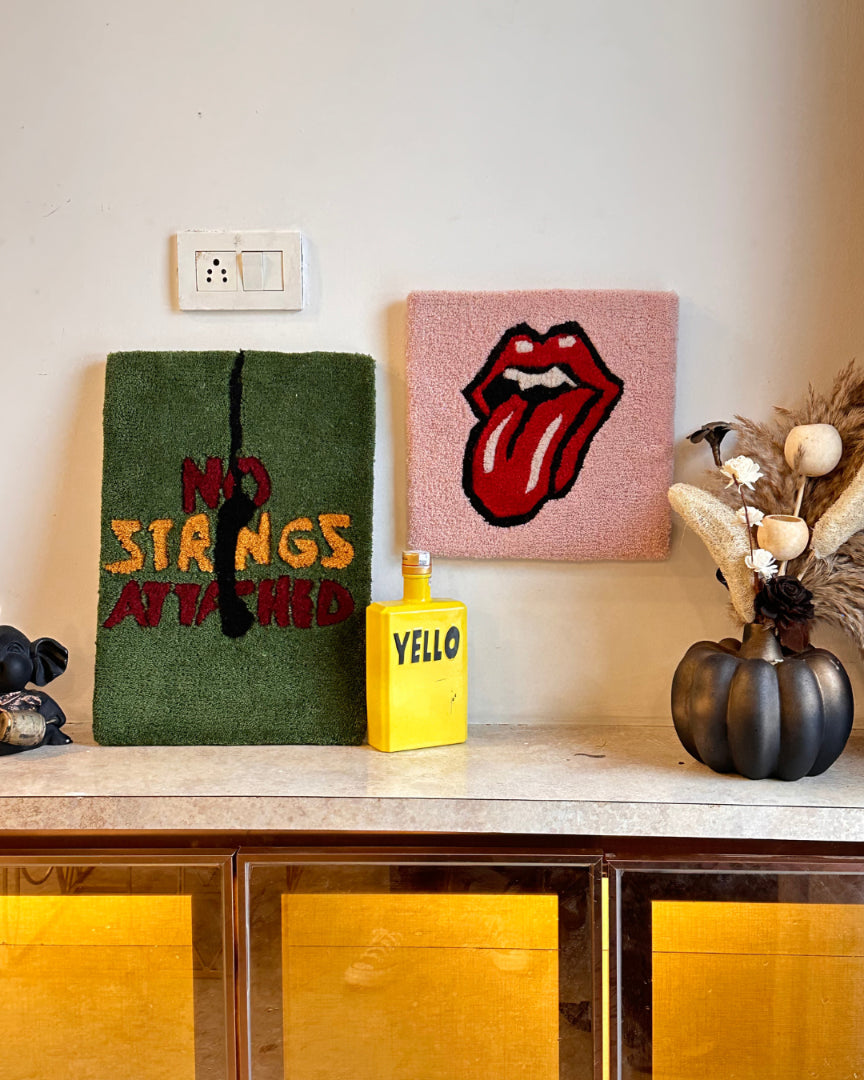No Strings Attached Tufted Wall Art