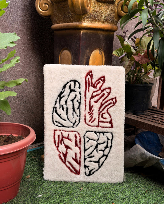 Conflicted? Tufted Wall Art