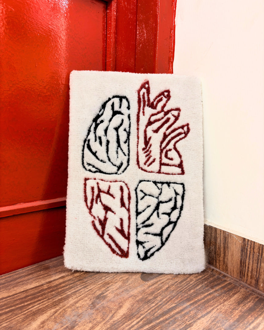 Conflicted? Tufted Wall Art