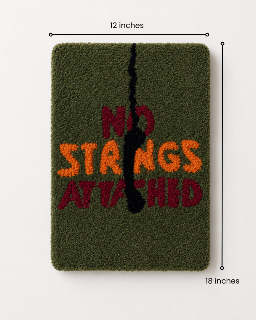 No Strings Attached Tufted Wall Art
