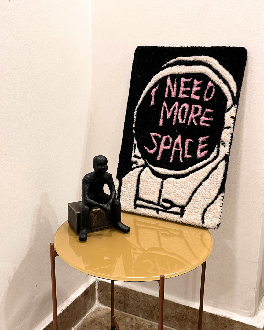 I Need More Space Tufted Wall Art