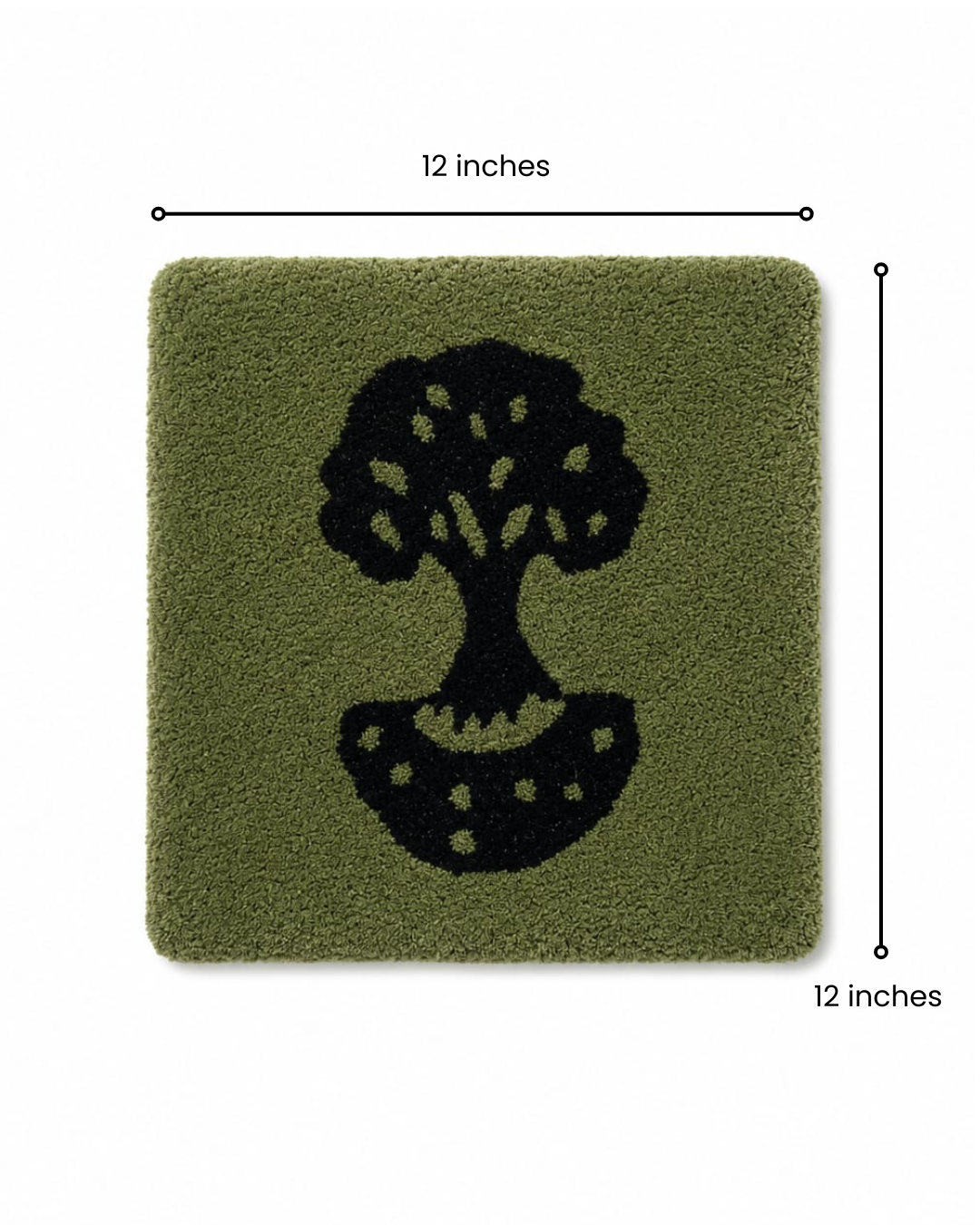 Tree of life 3 Pieces Set - Tufted Wall Art