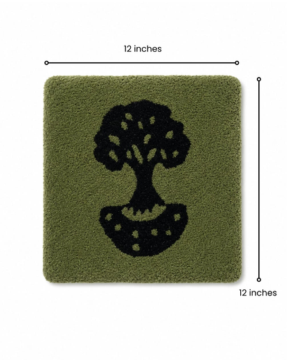 Tree of life 3 Pieces Set - Tufted Wall Art