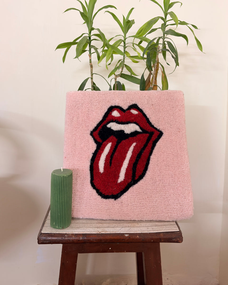 Rolling Stones Tufted Wall Art