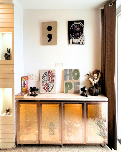 I Need More Space Tufted Wall Art