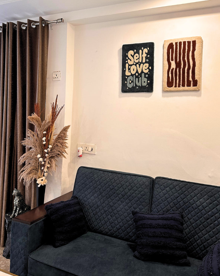Chill Tufted Wall Art