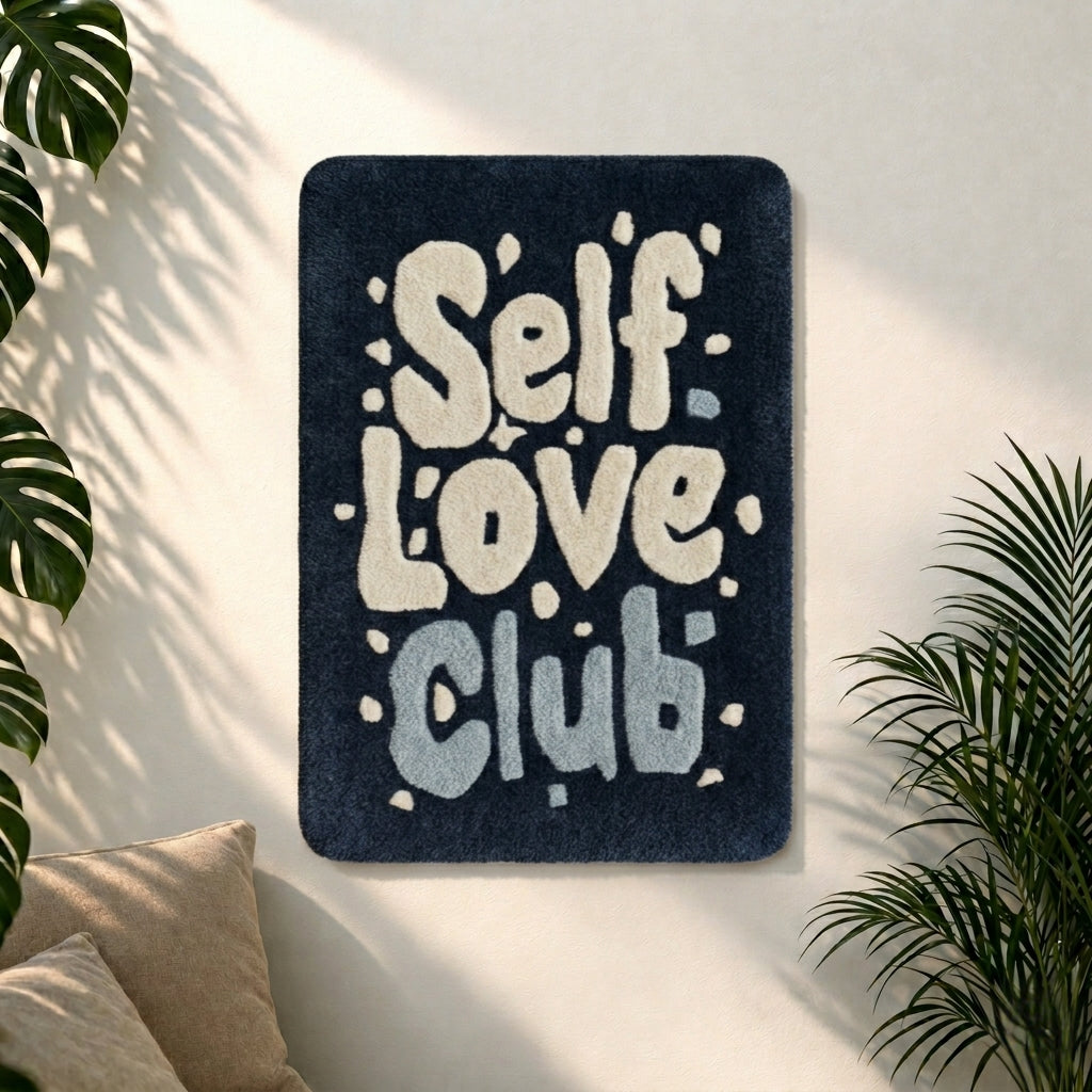 Self Love Club Tufted Wall Art