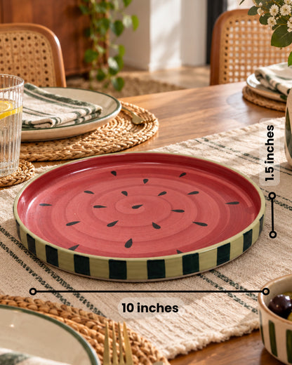 Watermelon Ceramic Platter