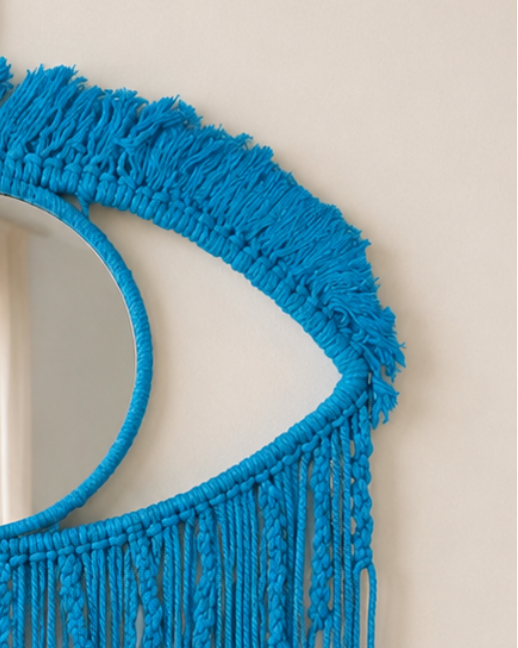 Evil Eye Mirror - Blue