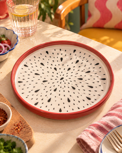 Dragonfruit Ceramic Platter