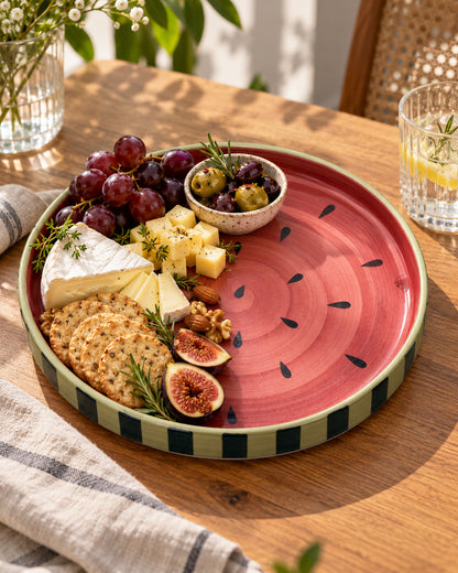 Watermelon Ceramic Platter