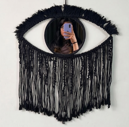 Evil Eye Mirror - Black
