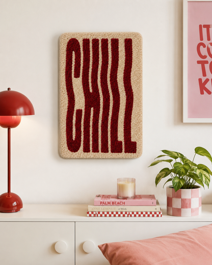 Chill Tufted Wall Art
