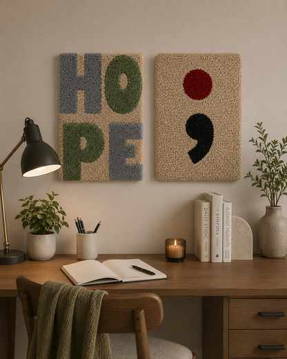 Hope Tufted Wall Art