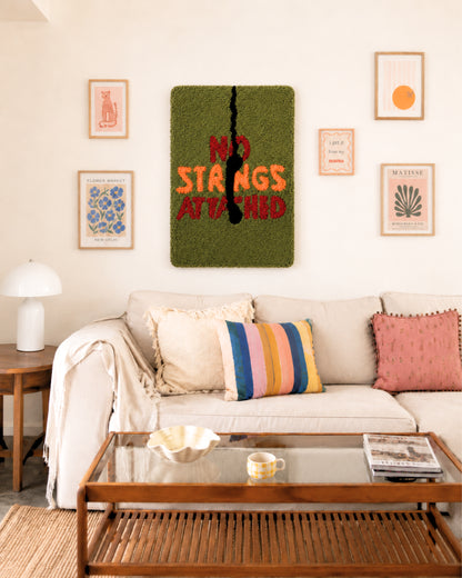 No Strings Attached Tufted Wall Art