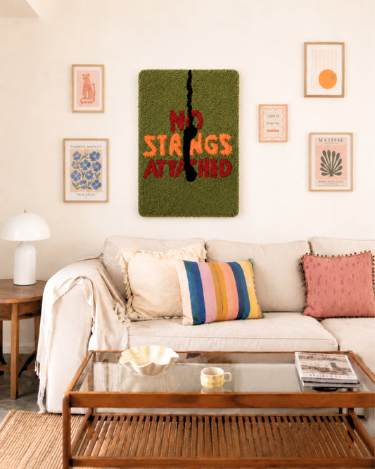 No Strings Attached Tufted Wall Art
